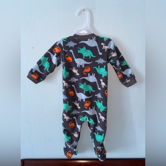 Child of mine Dino fleece sleeper 6-9 months - Picture 2 of 2